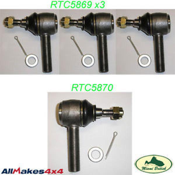 LAND ROVER STEERING TIE ROD END SET DISCOVERY DEFENDER RANGE CLASSIC MR0031 ALLM #1 image