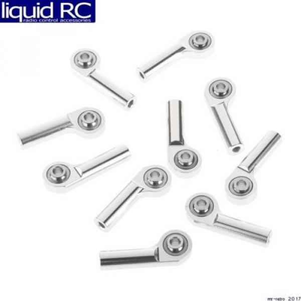 RC 4WD Z-S1637 RC4WD M3 Offset Long Aluminum Rod Ends Silver (10) #1 image