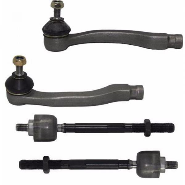 10 Pc Upper Control Arm Lower Ball Joint Tie Rod Sway Bar Links 97-01 Honda CR-V #5 image