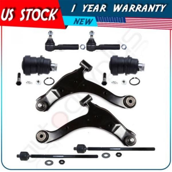 For 2000-2002 Dodge Neon Suspension Control Arm Ball Joint Tie Rod End 8 Pcs #1 image