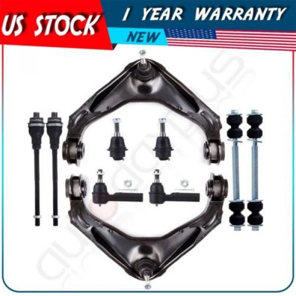 10 Suspension Control Arm Ball Joint Tie Rod End For 2001-2007 GMC Sierra 3500 #1 image
