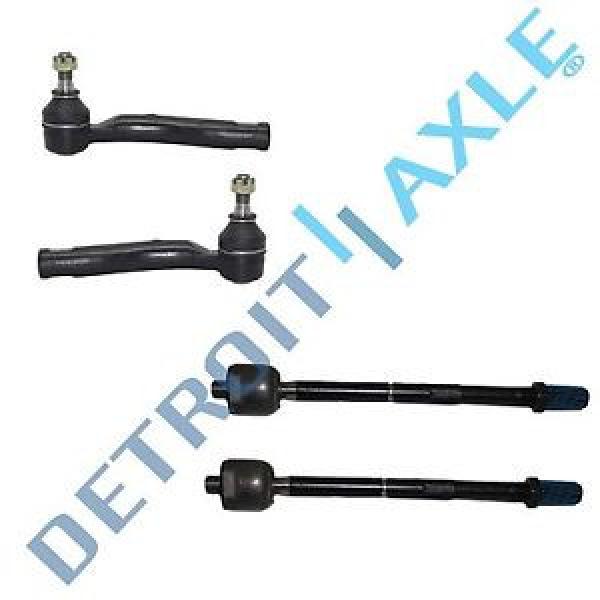 Brand New 4pc Front Suspension Inner Outer Tie Rod Kit for 2003 - 2008 Corolla #1 image