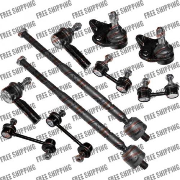 New Tie Rod End with Power Steering Sway Bar Link Ball Joint For Toyota Corolla #1 image