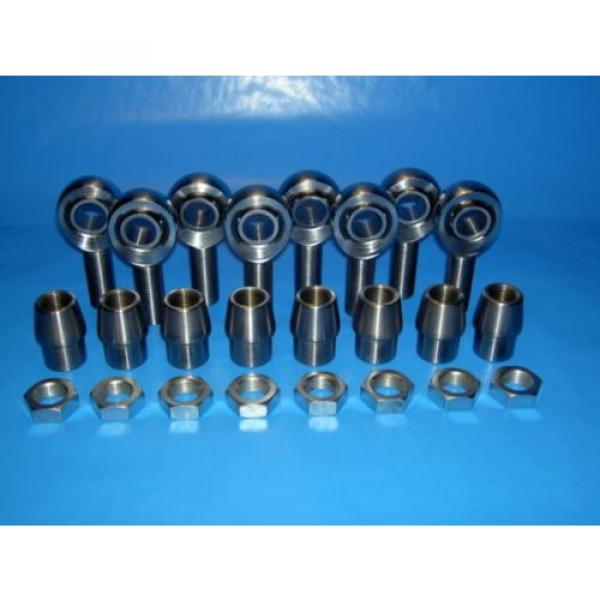 4-link kit 3/4 x 3/4 Bore, Chromoly, Rod End, Heim Joint, (Bung 1-3/8 x.120).750 #1 image