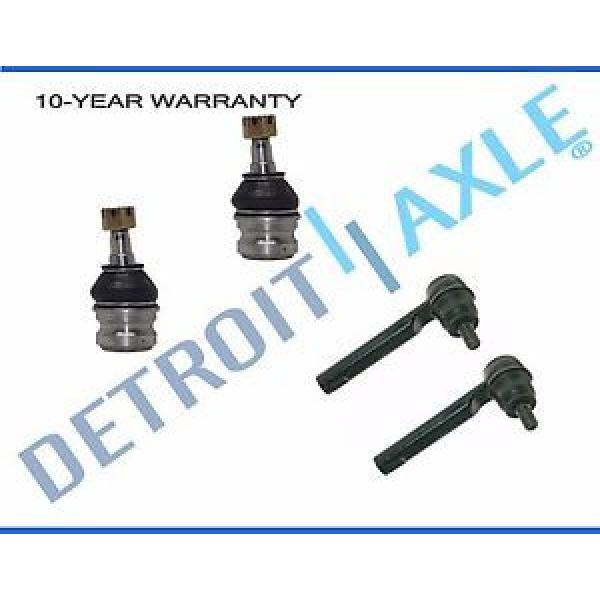 New (2) Outer Tie Rod End Link + (2) Lower Ball Joint Kit for Subaru Forester #1 image