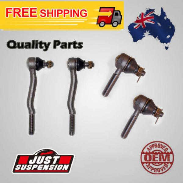 4 x Outer + Inner Tie Rod End For Toyota Hilux 4WD LN106 RN105 YN105 1985-2005 #1 image