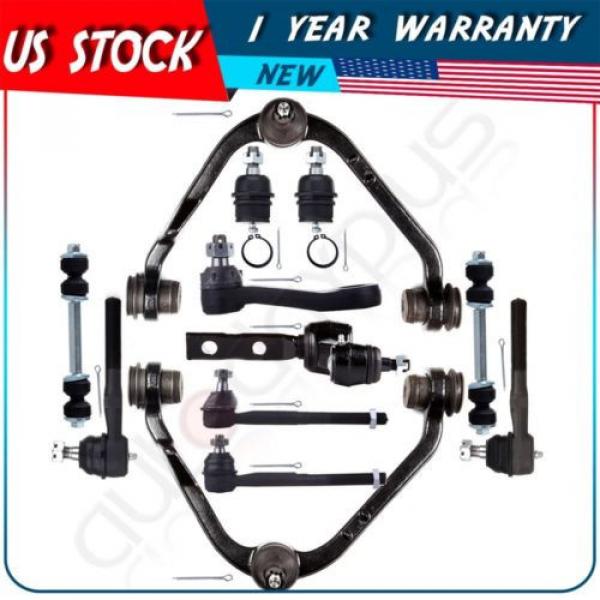 12 Pcs Suspension Steering Kit Tie Rod End for 98-02 LINCOLN NAVIGATOR RWD #1 image