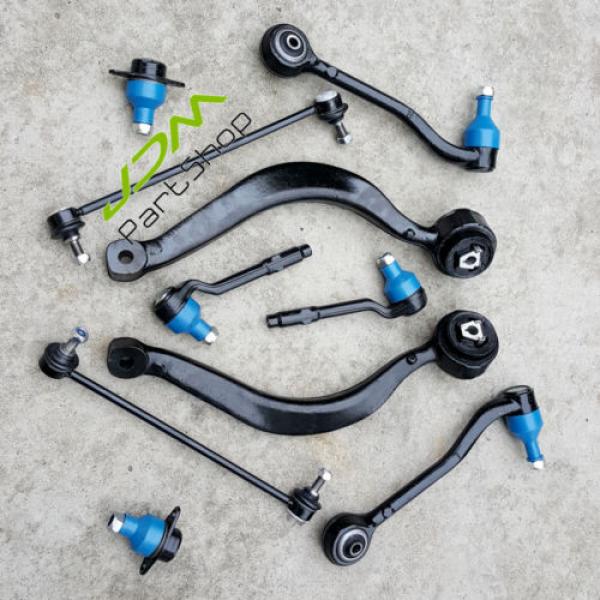 One Set New Front End Suspension Kits Tie Rod Control Arms Kit For BMW X5 E53 #3 image