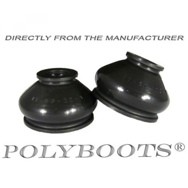 2x Polyboots Track Rod End Dust Boot 11x27x22 mm Polyurethane Ball Joint Boots #1 image