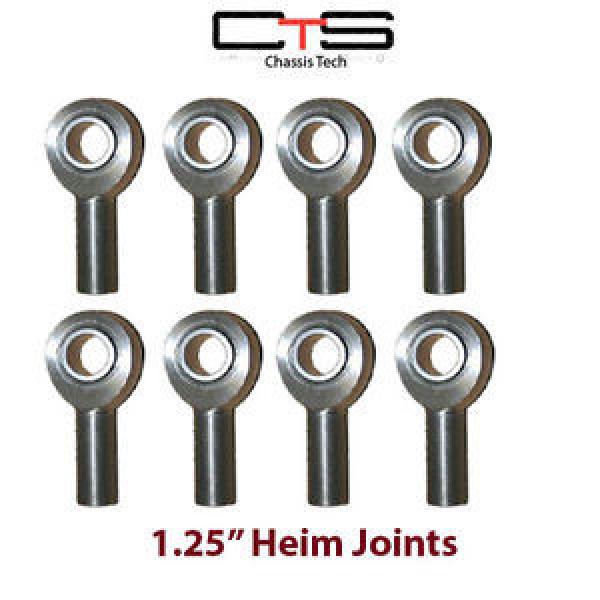8 1.250 (1 ¬?) Rod End Heim Joints Case Hardened Steel Chrome Moly hot rod link #1 image