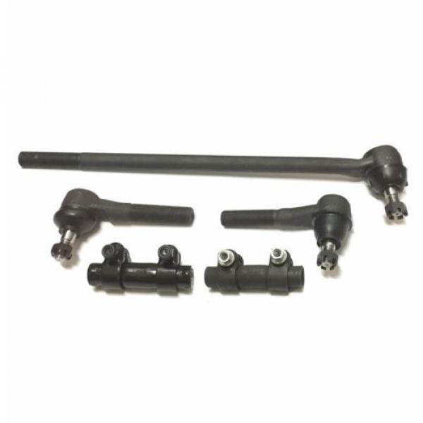 5 Pc Steering Kit for Ford F-250 1985-1994 4WD Models Inner &amp; Outer Tie Rod Ends #2 image