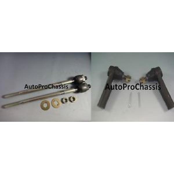 2 OUTER 2 INNER TIE ROD END FOR HONDA CR-V 07-11 2.0L ONLY #1 image