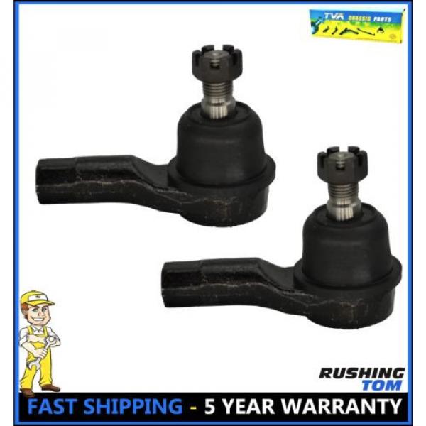 Fits Kia Rio Ford Aspire (2) Front Outer Tie Rod End Left &amp; Right #1 image