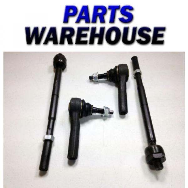 4 Piece Inner Outer Tie Rod Ends Dodge Chrysler 300 Charger  3 Year Warranty #1 image