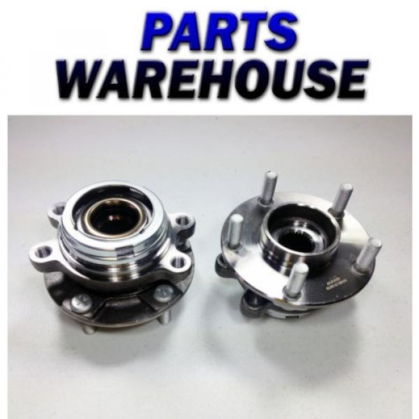 2 New Front Left &amp; Right Wheel Hub And Bearing Assembly Pair 2 Year Warranty #1 image