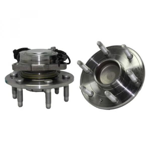 Pair of 2 Front Driver and Passenger Wheel Hub and Bearing Assembly w/ ABS - 2WD #2 image