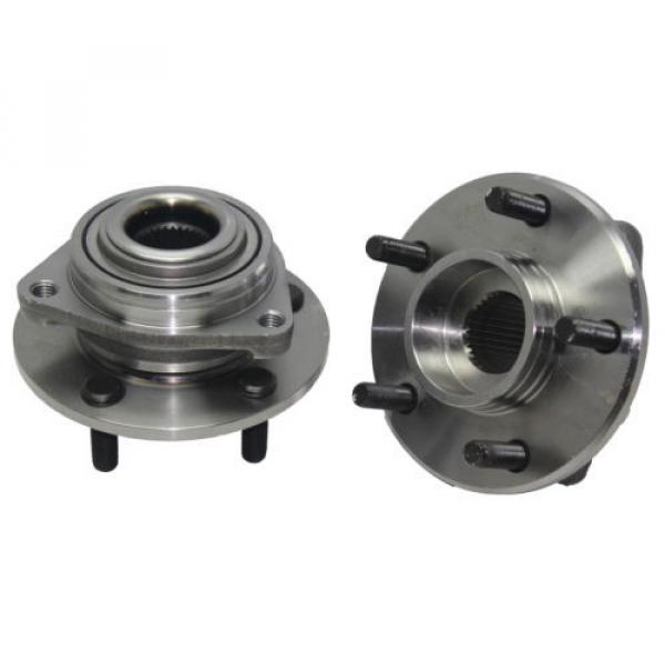 Pair: 2 New FRONT 300M Concorde Intrepid Vision Wheel Hub and Bearing Assembly #4 image