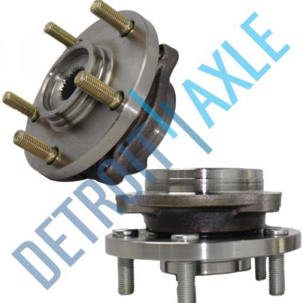 Pair (2) NEW Front Left and Right Wheel Hub and Bearing Assembly for Mitsubishi #1 image