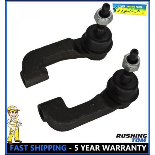 02-05 JEEP LIBERTY 2WD 4WD (2) Front Outer Tie Rod Ends Left and Right #1 image