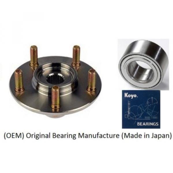 2004-2010 TOYOTA SIENNA Front Wheel Hub &amp; (OEM) KOYO Bearing Kit Assembly #1 image