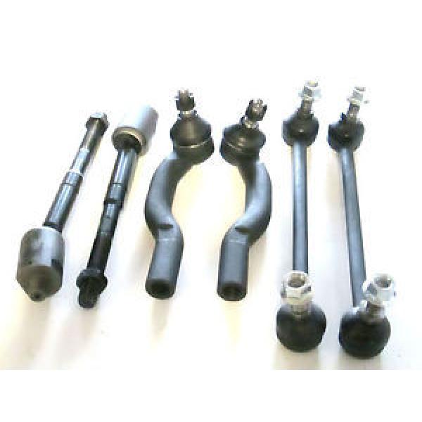 Toyota Camry 2007-2011 Te Rod End Front Outer,Inner And Sway Bar Link 6Pc Kit #1 image
