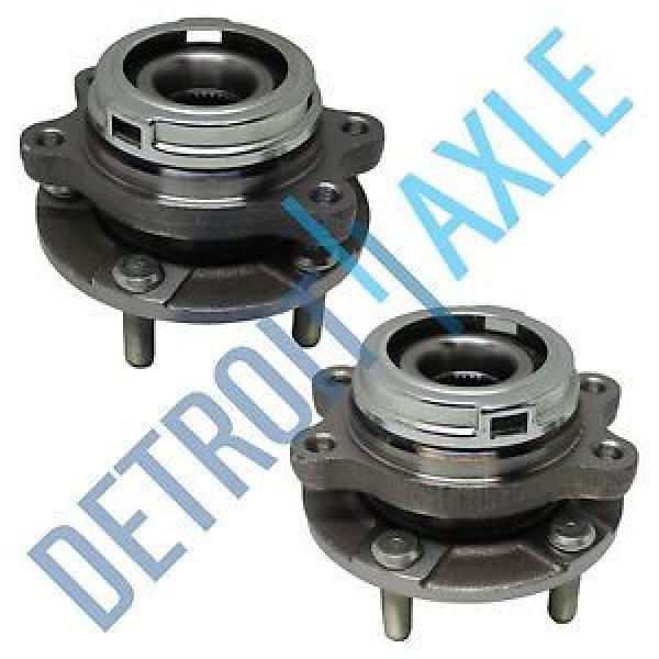 Both (2) New Front Wheel Hub and Bearing Assembly w/ ABS For Nissan Murano Quest #1 image