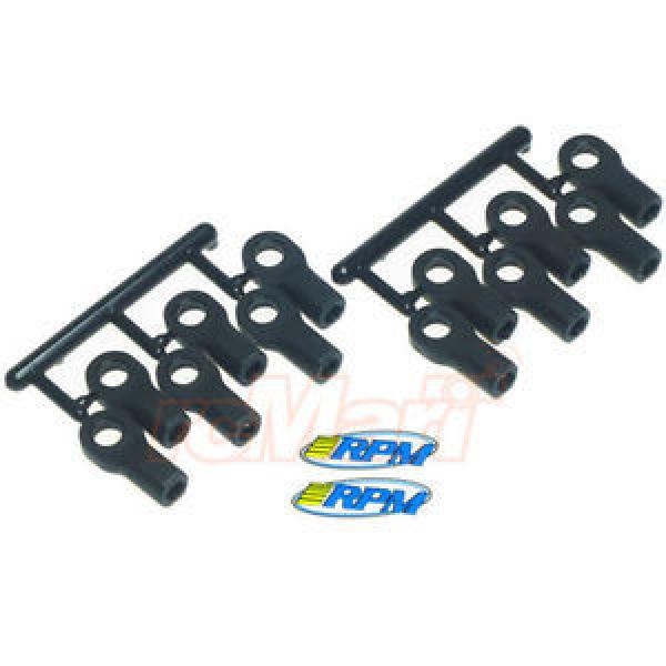 RPM Short Rod Ends Black Traxxas Slash Summit E-Maxx Revo RC Car Off Road #80472 #1 image