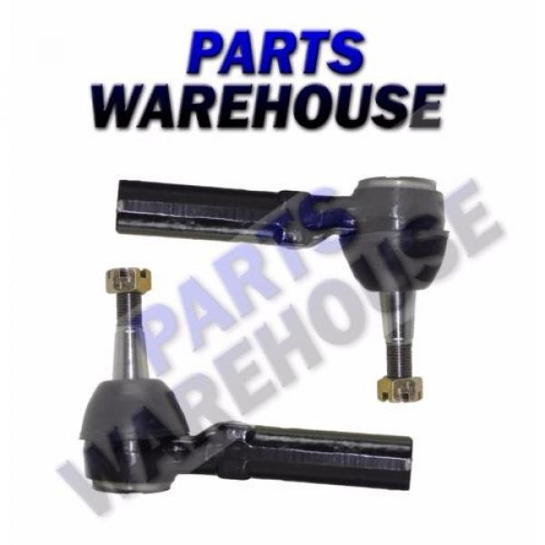 2 Outer Tie Rod Ends Pair For Left Driver And Right Passenger Set Kit Warranty #1 image