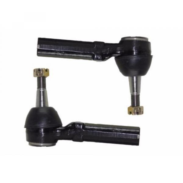 2 Outer Tie Rod Ends Pair For Left Driver And Right Passenger Set Kit Warranty #2 image