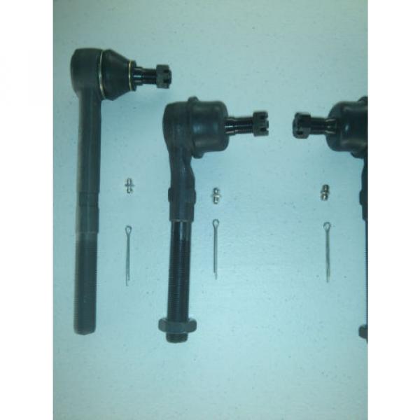 4 Brand New Inner And Outer Tie Rod Ends Ford/Lincoln 1997-2004 4Wd 1Y Warranty #4 image
