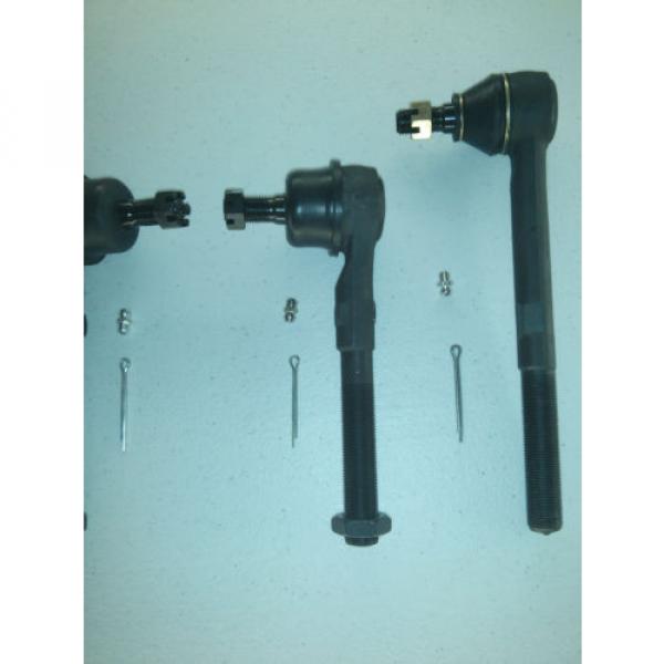 4 Brand New Inner And Outer Tie Rod Ends Ford/Lincoln 1997-2004 4Wd 1Y Warranty #5 image