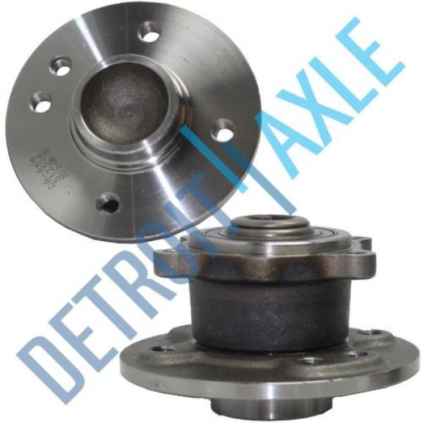 Pair: 2 New REAR 2002-06 Mini Cooper ABS Complete Wheel Hub and Bearing Assembly #1 image