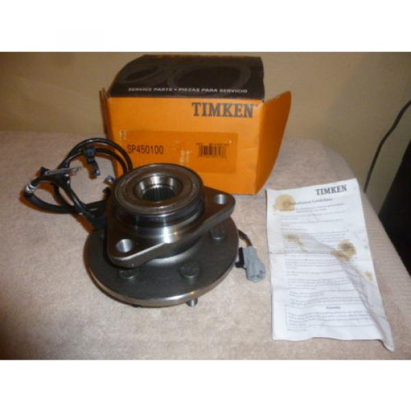 NEW Wheel Bearing and Hub Assembly Front Right TIMKEN SP450100 #1 image