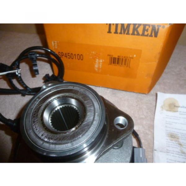 NEW Wheel Bearing and Hub Assembly Front Right TIMKEN SP450100 #3 image