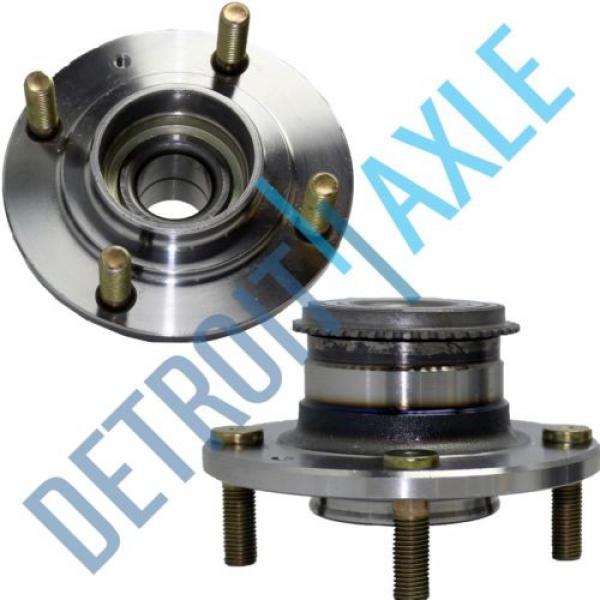 Pair: 2 New REAR Mitsubishi Lancer ABS Complete Wheel Hub and Bearing Assembly #1 image