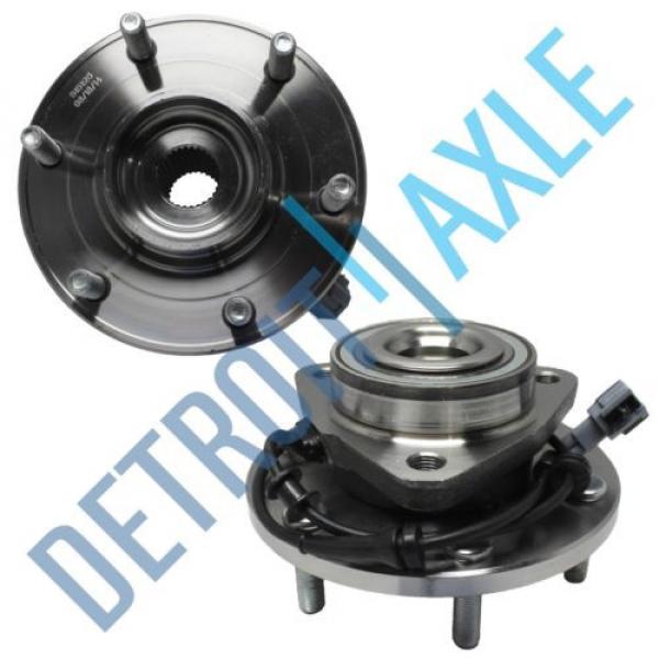 Pair of 2 Front Driver and Passenger Wheel Hub Bearing Assembly AWD 4WD w/ ABS #1 image