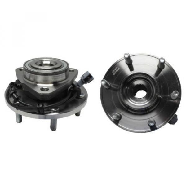 Pair of 2 Front Driver and Passenger Wheel Hub Bearing Assembly AWD 4WD w/ ABS #4 image