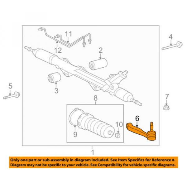 JAGUAR OEM 2015 F-Type Steering Gear-Outer Tie Rod End Left C2D47159 #1 image