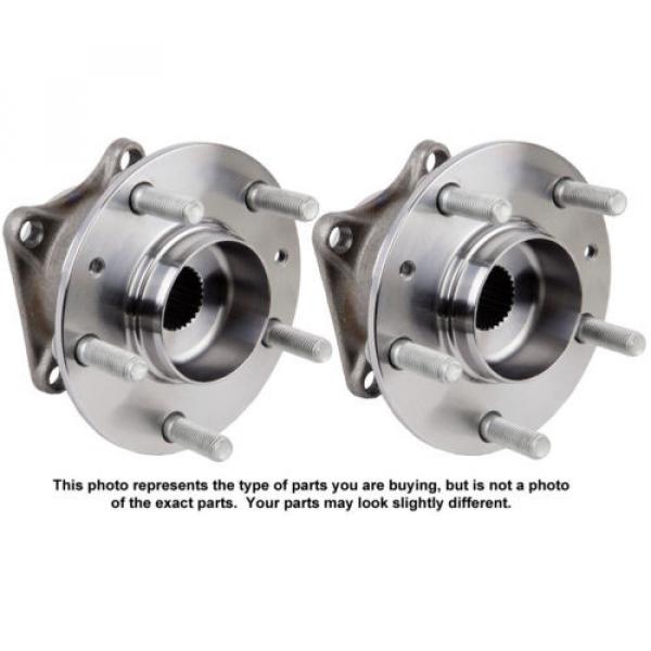 Pair New Front Left &amp; Right Wheel Hub Bearing Assembly For E38 740I 740Il 750Il #1 image