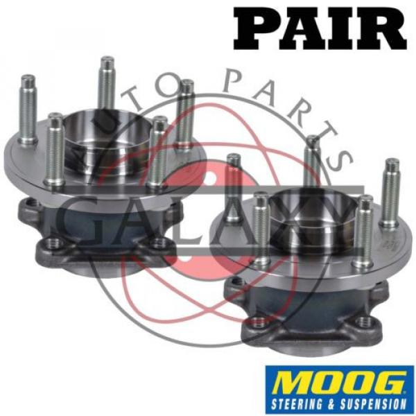 Moog Replacement New Rear Wheel Bearing Hubs Pair For Edge MKX 07-10 AWD #1 image