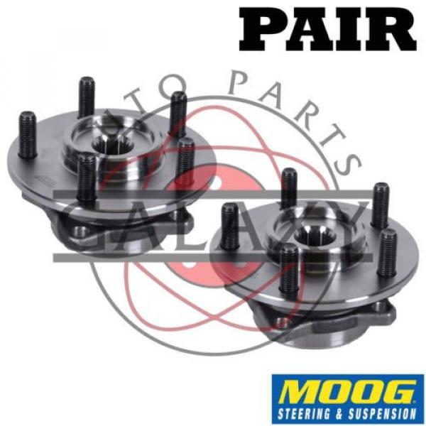 Moog New Front Wheel  Hub Bearing Pair For Chrysler Dodge Eagle Mitsubishi #1 image