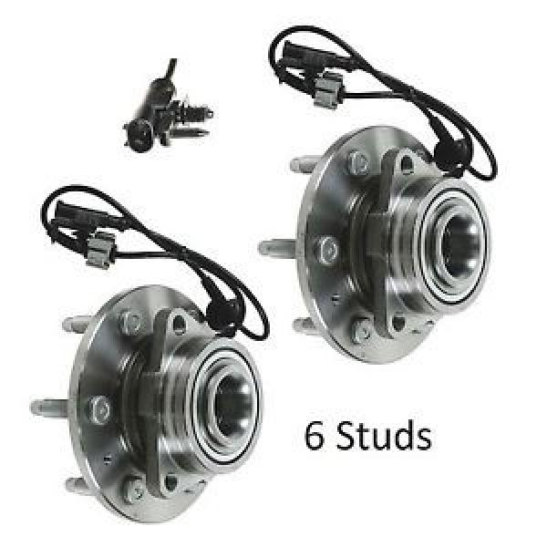 2007-2011 Chevrolet Silverado 1500 (4WD) Front Wheel Hub Bearing Assembly (PAIR) #1 image