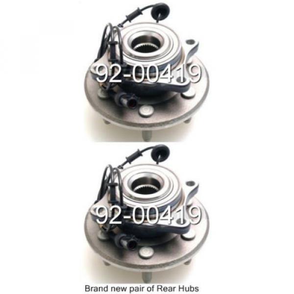 Pair New Rear Left &amp; Right Wheel Hub Bearing Assembly For Ford Expedition #1 image