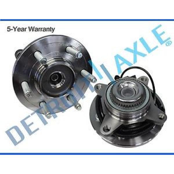 Pair (2) NEW Front Wheel Hub &amp; Bearing Assembly - Expedition F-150 Navigator 4x4 #1 image