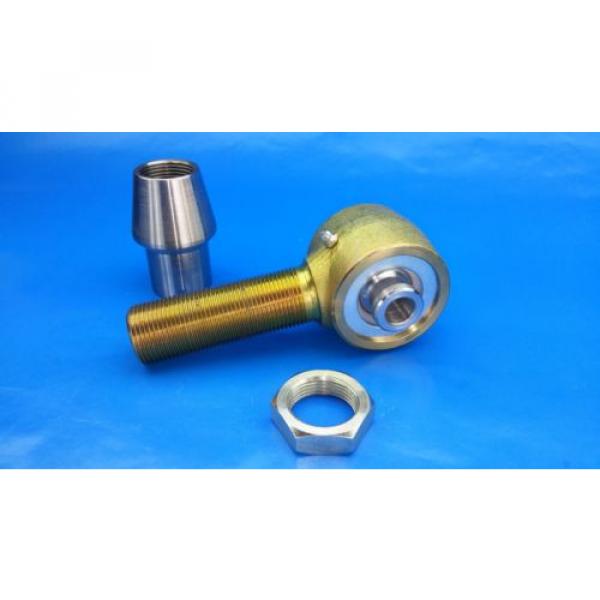 LH 1-1/4 x 9/16 Bore Single End,Chromoly Rod End,Heim Joints(Bung 2 x.250) Flex #1 image