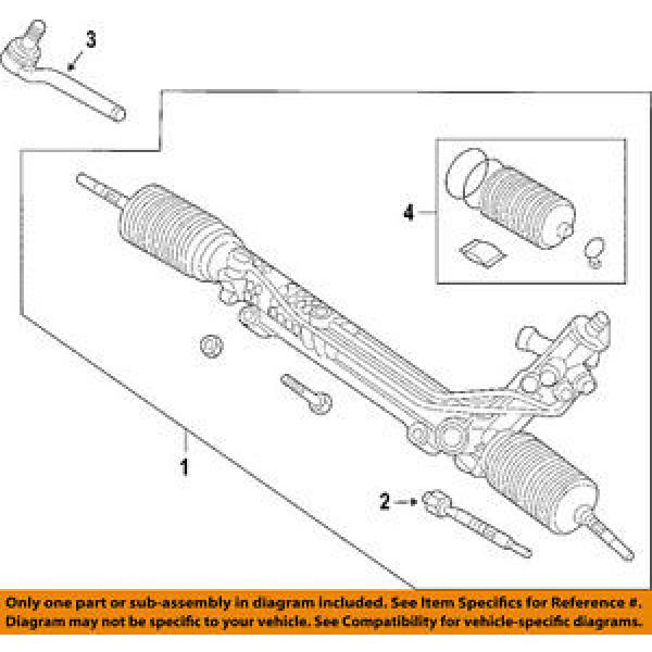 LAND ROVER OEM Range Rover Sport Power Steering-Outer Tie Rod End QJB500040 #1 image