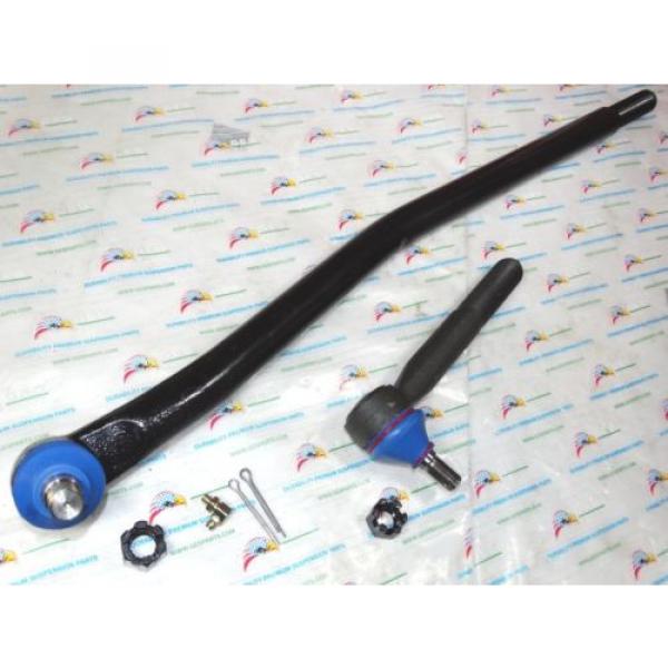 4WD 1 Drag Link 1 Tie Rod End 99-04 Ford F250 F350 Super Duty DS1438 ES3427 #1 image