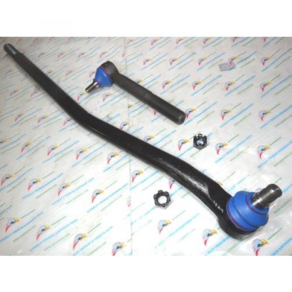 4WD 1 Drag Link 1 Tie Rod End 99-04 Ford F250 F350 Super Duty DS1438 ES3427 #2 image