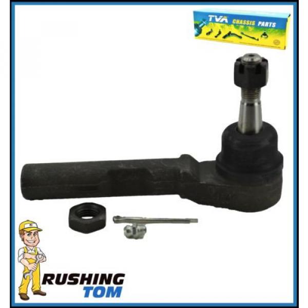 Pair New Front Outer Tie Rod End Link Kit ES3374RL Right and Left Side #2 image