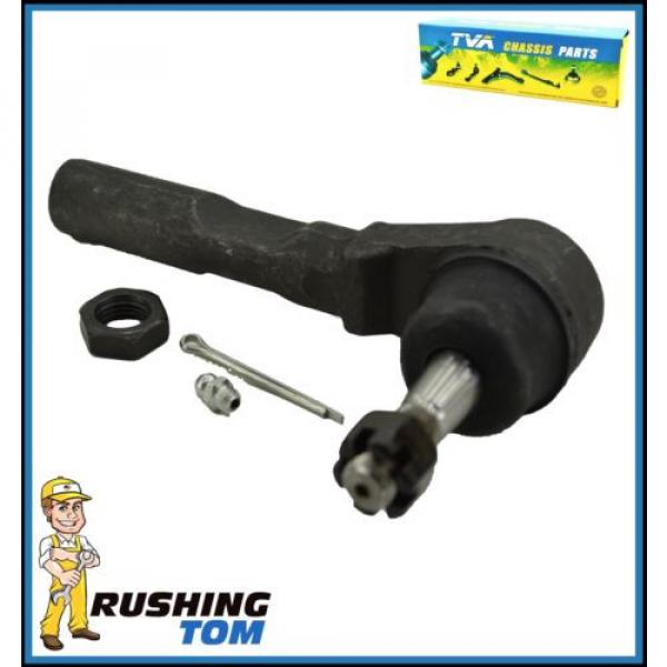 Pair New Front Outer Tie Rod End Link Kit ES3374RL Right and Left Side #3 image
